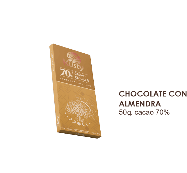 chocolate con almendra